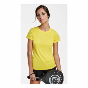 Camisetas de padel personalizadas baratas manga corta mujer roly 160423