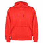 Sudadera infantil capucha color rojo - Capucha 161087