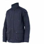 Ropa de trabajo barata Parka impermeable multibolsillos industria base serie Bulnes Velilla, 100% poliéster