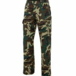 Ropa de trabajo barata pantalón camuflaje industria base Velilla serie 360, 35% algodón 65% poliéster