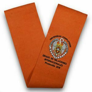 Bandas de graduación bordadas