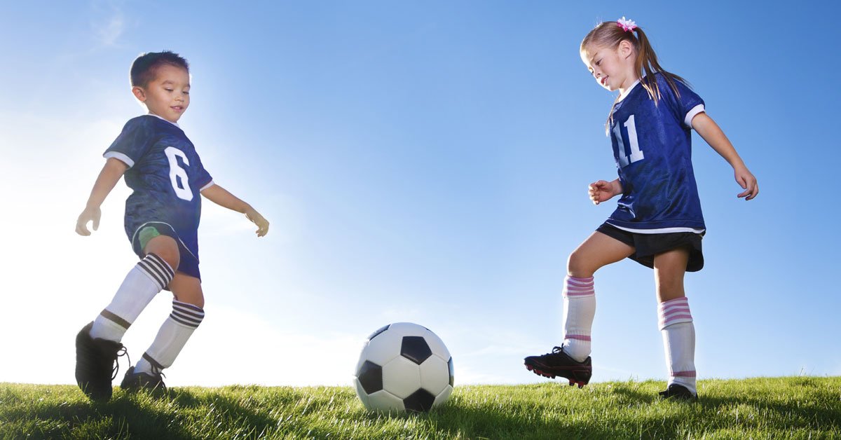 Equipaciones de fútbol para niños