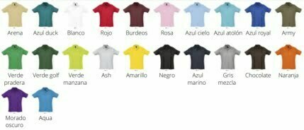 colores de polos sols