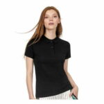 polo orgánico online barato mujer manga corta b&c 2750142