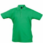 Polo Summer II color verde infantil - 11344 Sol´s