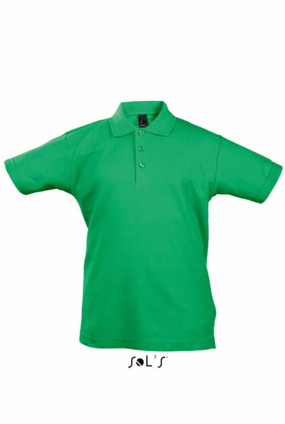 Polo Summer II color verde infantil - 11344 Sol´s