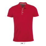 Polo manga corta hombre color rojo - 01180 - Sol´s