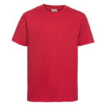 Camiseta infantil manga corta color rojo - 155B - Russell