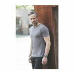 camiseta de algodon organico russell modelo r108m