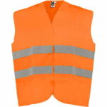 Ropa de trabajo barata Chaleco alta visibilildad 165063 Roly, 100% poliéster