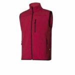 Ropa de trabajo barata chaleco softshell industria base Velilla serie 205905, 94% poliéster 4% elastano