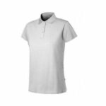 Ropa de trabajo barata polo manga corta mujer industria base Velilla serie 105509S, 96% algodón 4% elastano