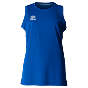 camiseta-basket-sra-pol-BARATA-MUJER-LUANVI-AZUL